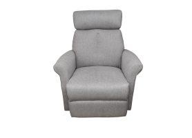 Power Lumbar Headrest Glider Recliner