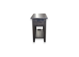 Side Table with shelf, no drawer